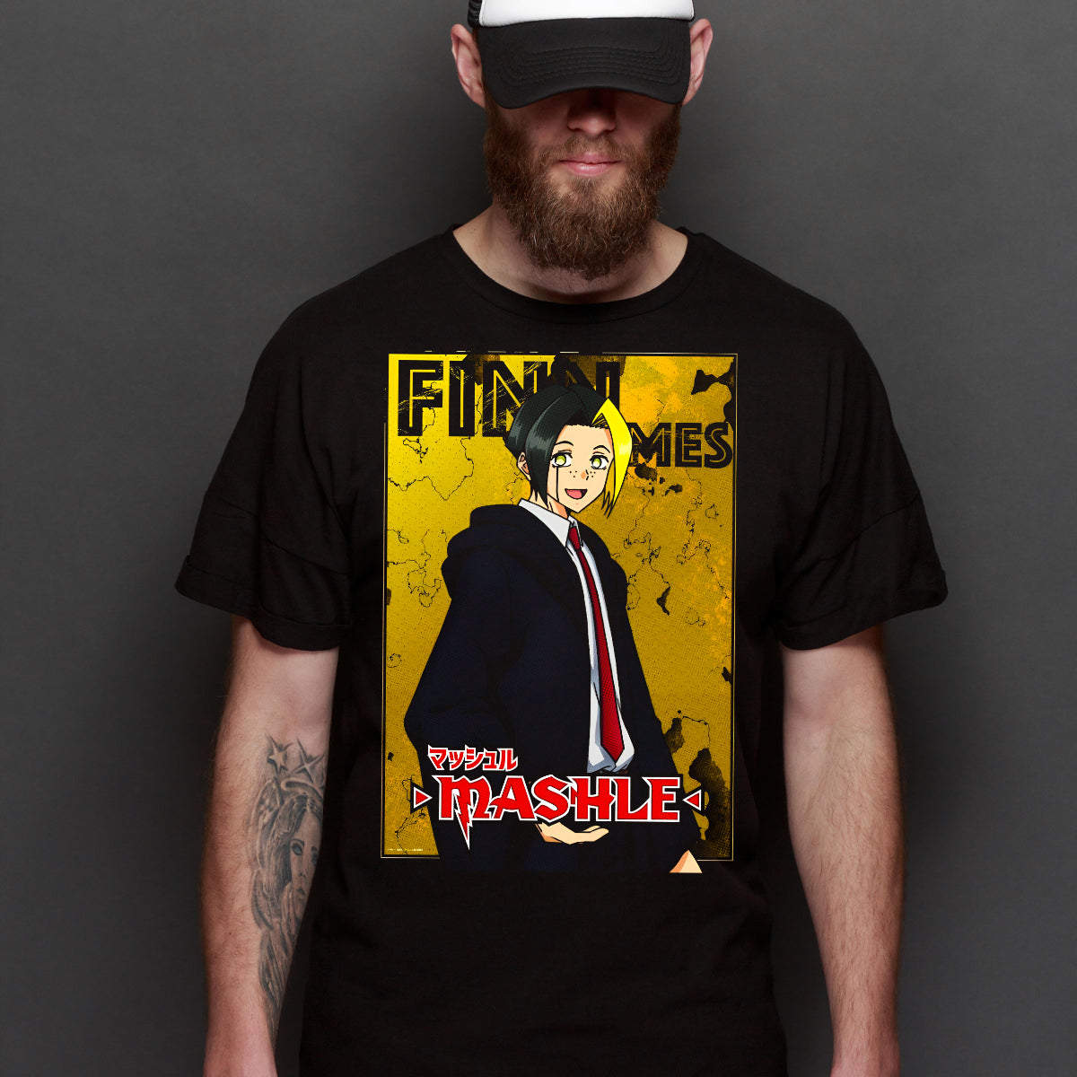 Mashle: Magic and Muscles Finn Anes T-Shirt Japanese Anime Tee