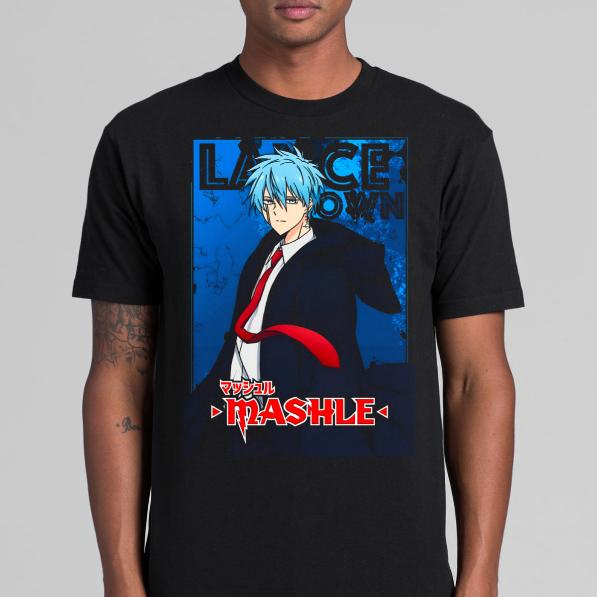Mashle: Magic and Muscles Lance Crown T-Shirt Japanese Anime Tee