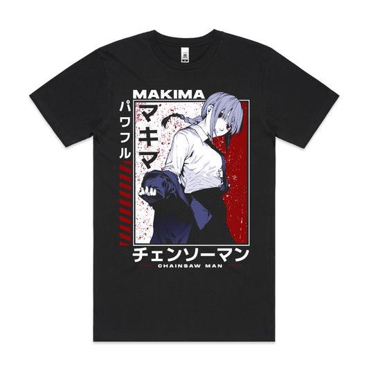 Chainsaw Man Makima V4 T-shirt Japanese anime