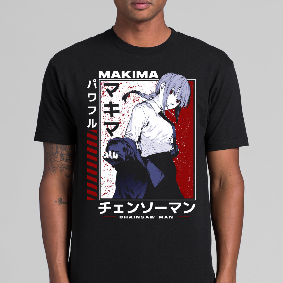 Chainsaw Man Makima V4 T-shirt Japanese anime