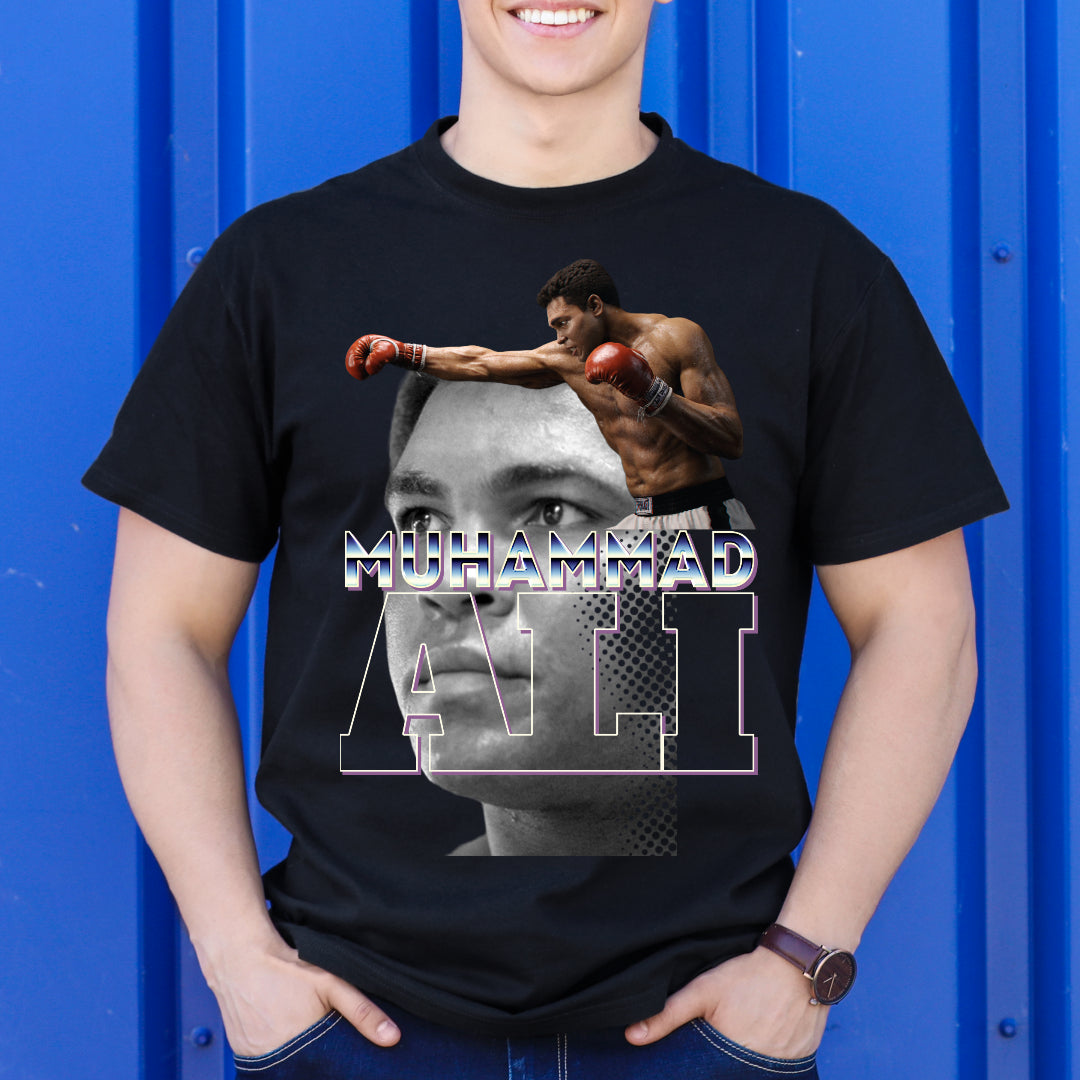 Muhammad Ali V3 T-Shirt Sport Athlete Family Tee Boxing