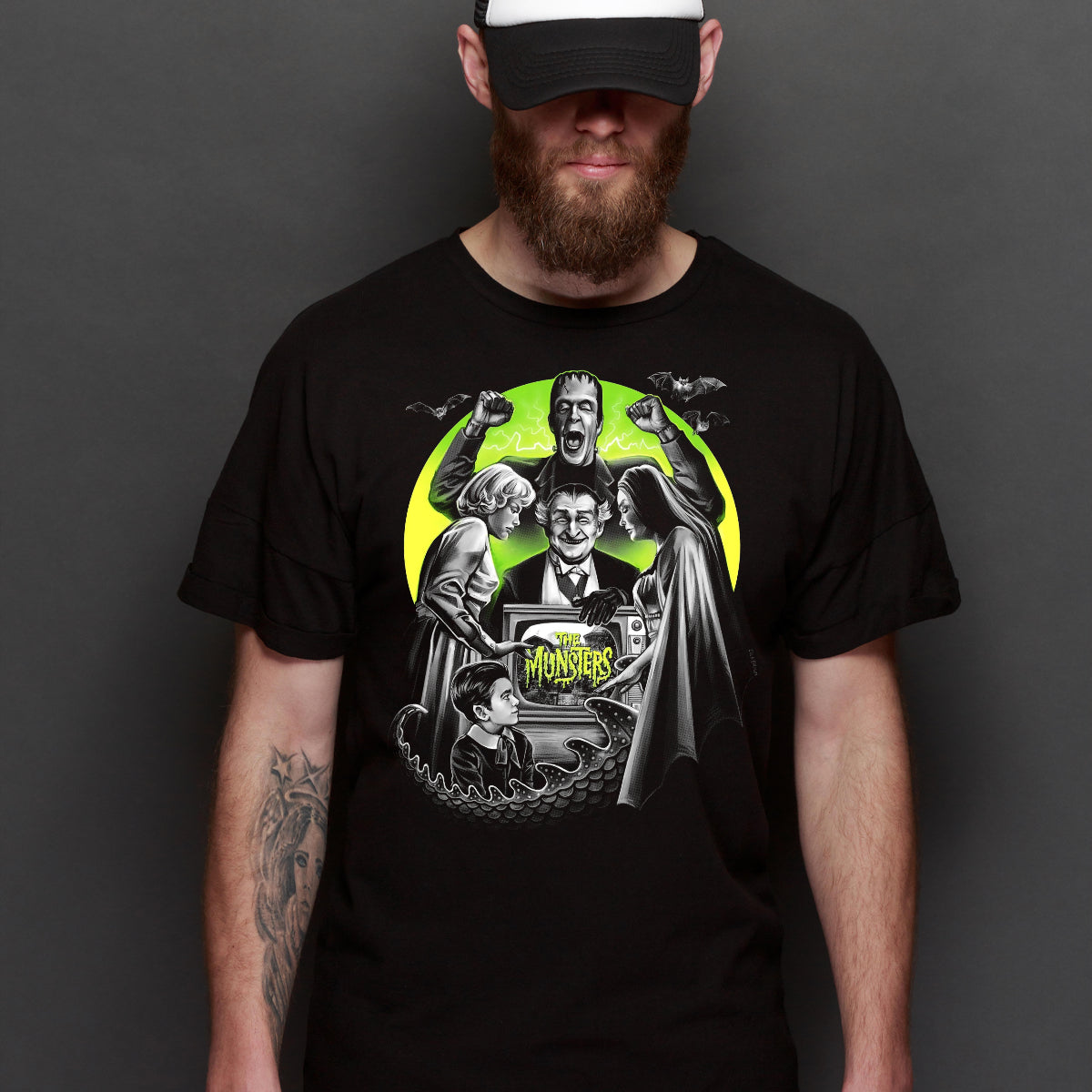 The Munsters T-shirt Horror Movie Tee