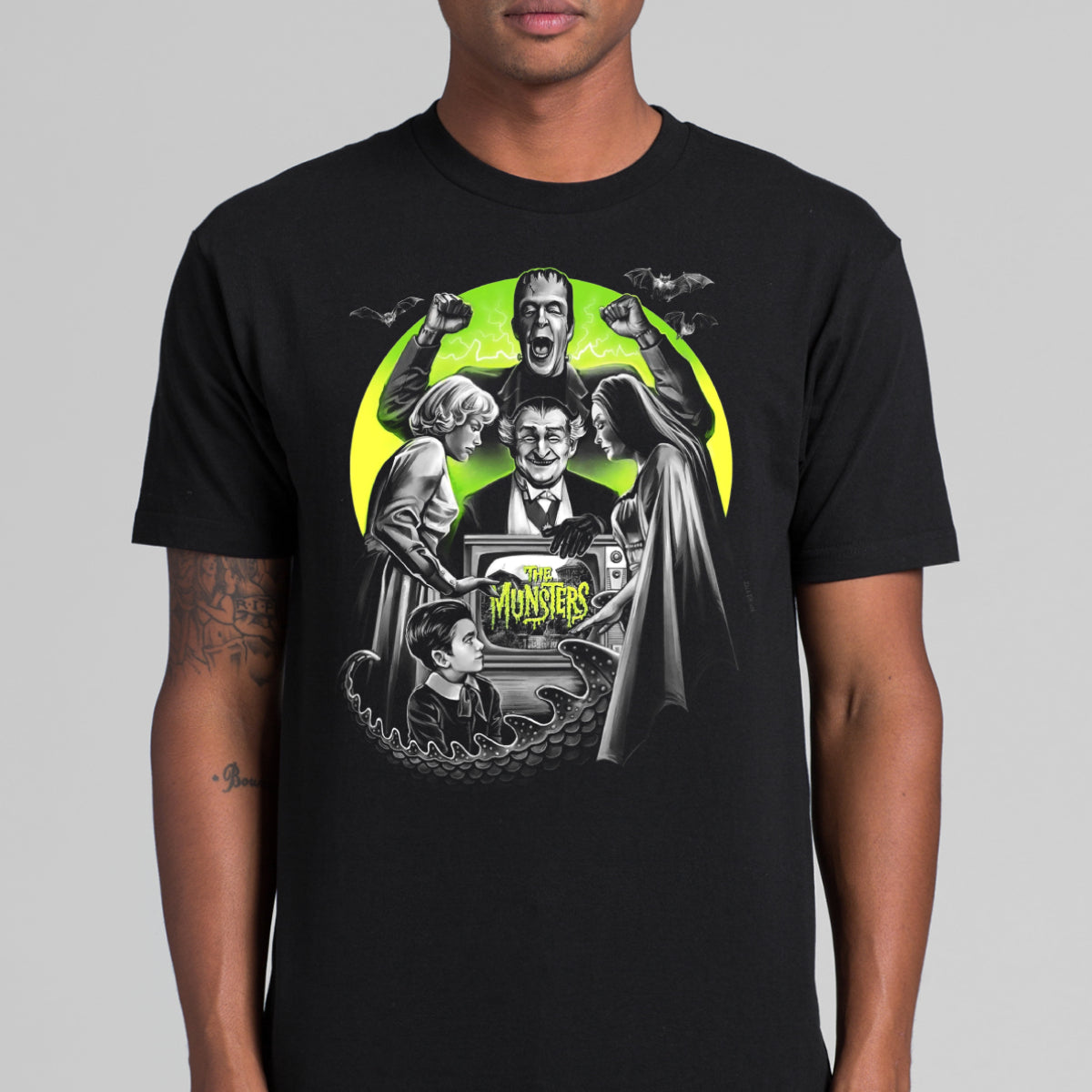 The Munsters T-shirt Horror Movie Tee
