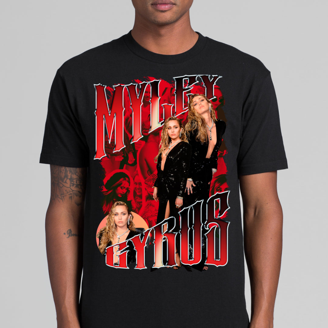 Miley Cyrus T-Shirt Artist Family Fan Music Pop Culture