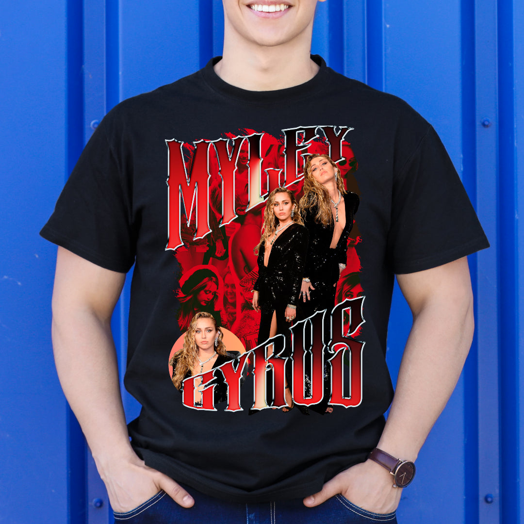 Miley Cyrus T-Shirt Artist Family Fan Music Pop Culture