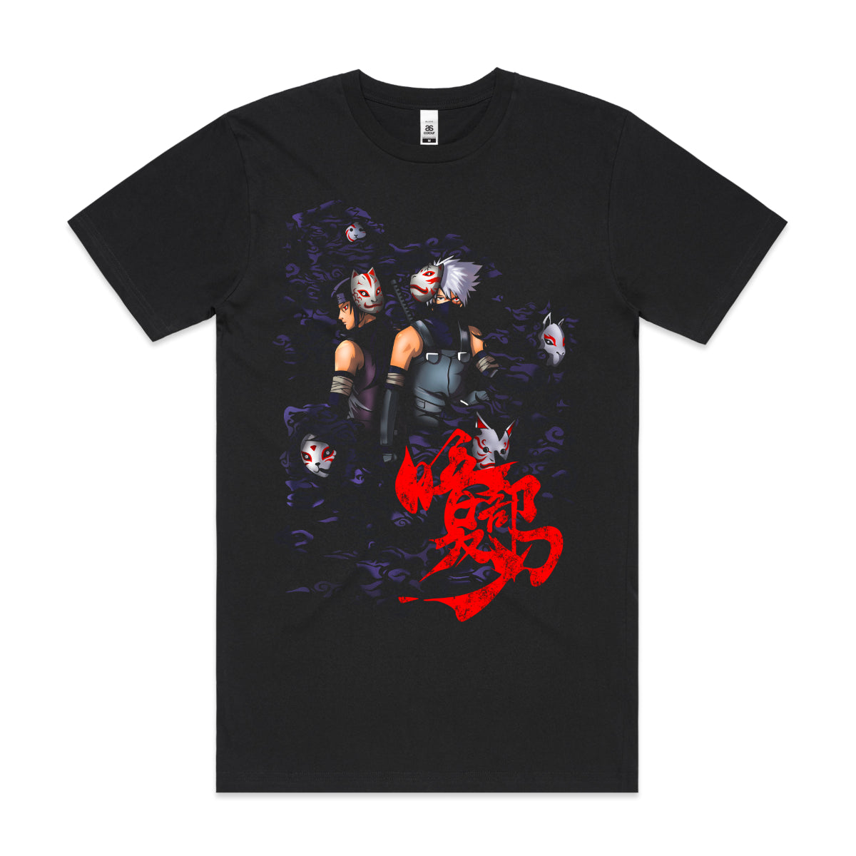 Naruto Itachi X Kakashi T-shirt Japanese Anime