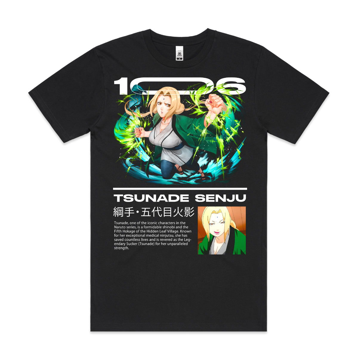 Naruto Tsunade Senju T-shirt Japanese anime Tee