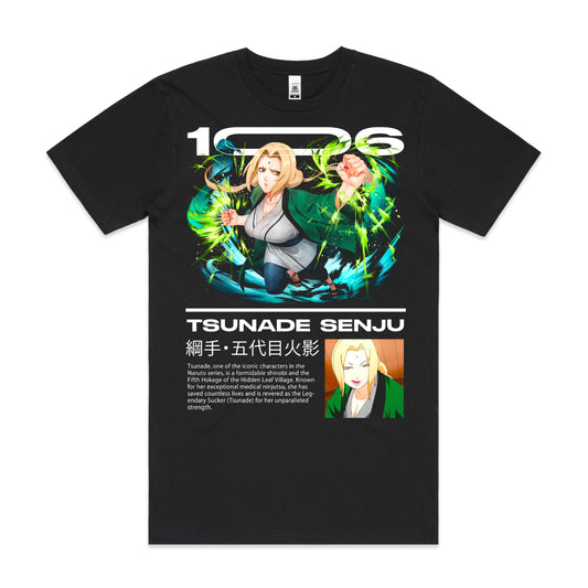Naruto Tsunade Senju T-shirt Japanese anime Tee