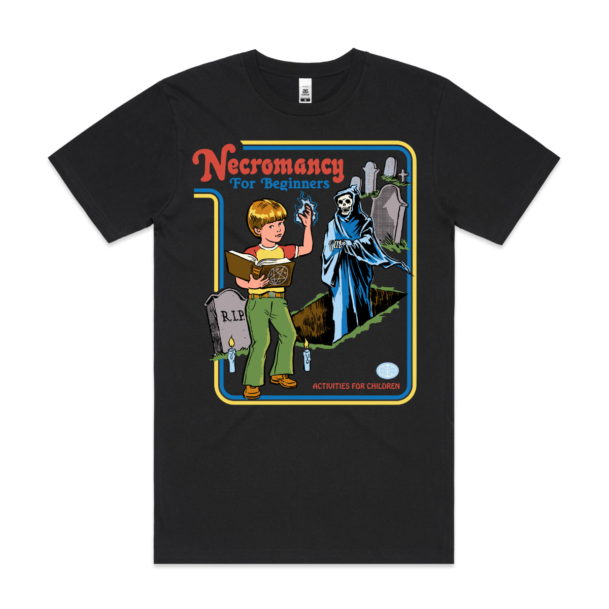 Necromancy For Beginner T-shirt Funny Cartoon Tee