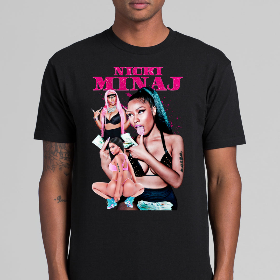 Nicki Minaj V3 T-Shirt Artist Family Fan Music Pop Culture