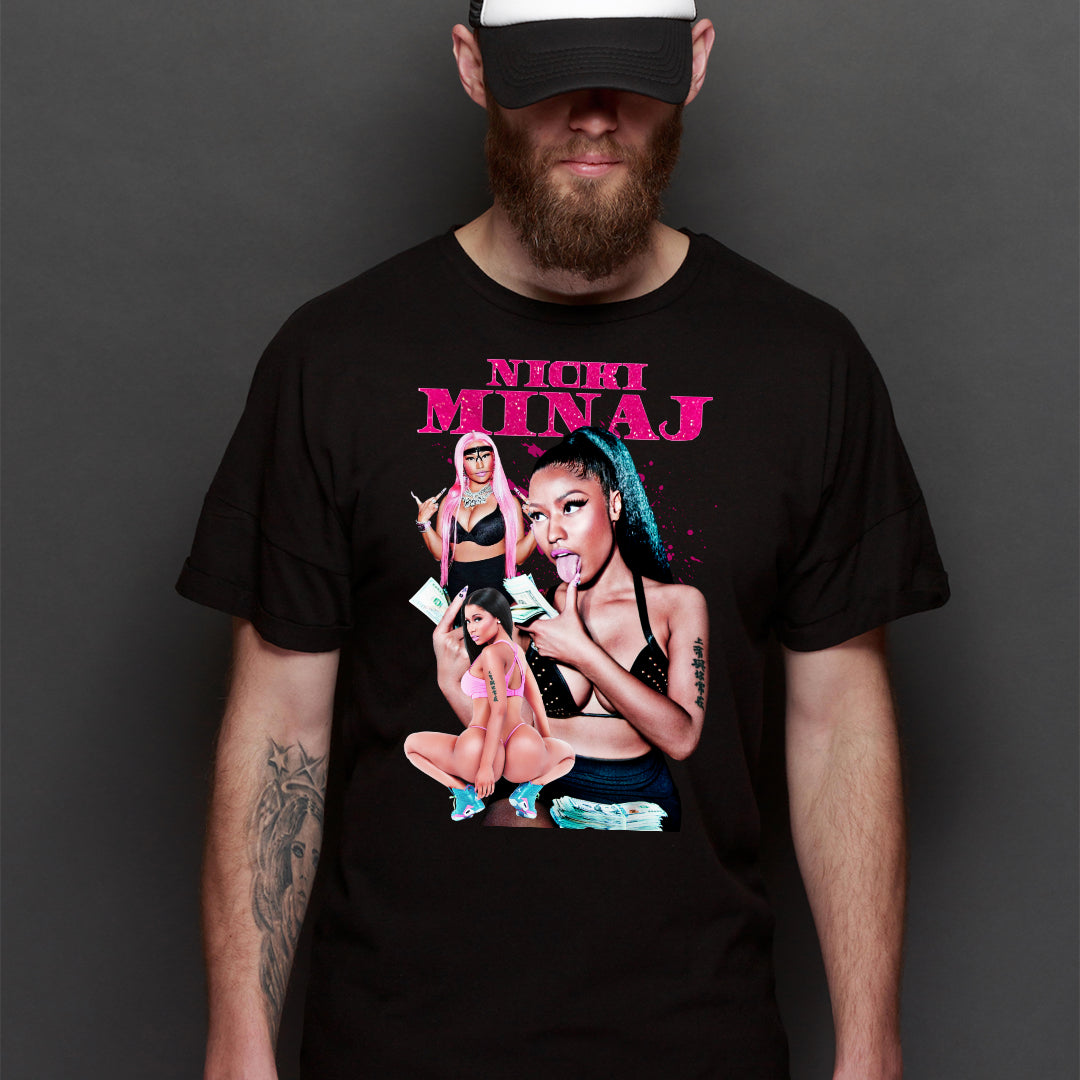 Nicki Minaj V3 T-Shirt Artist Family Fan Music Pop Culture