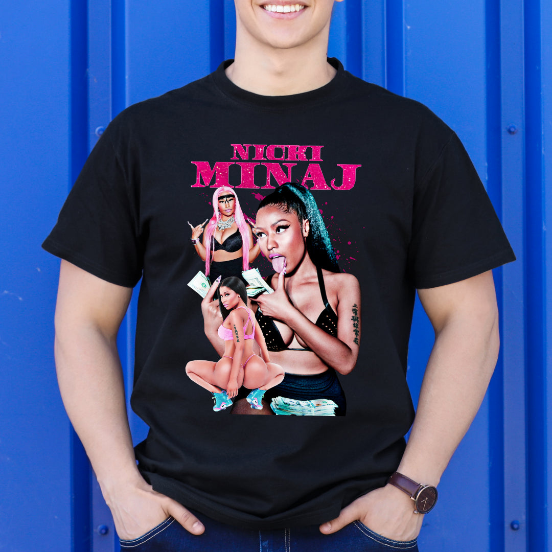 Nicki Minaj V3 T-Shirt Artist Family Fan Music Pop Culture