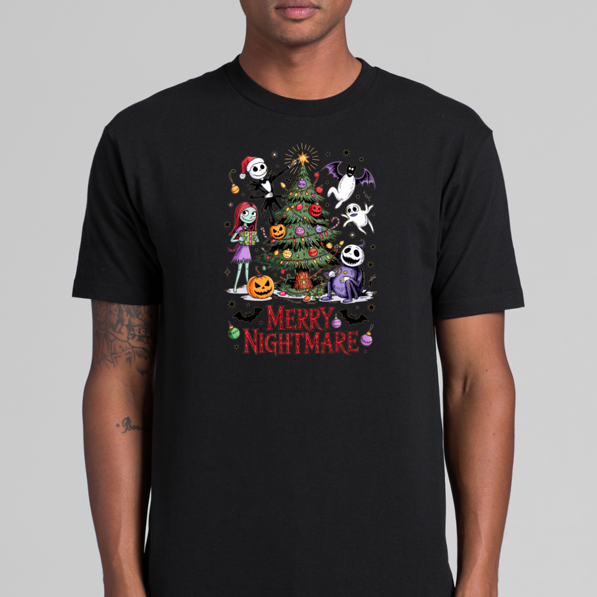The Nightmare Before Christmas V9 T-Shirt Cartoon Tee