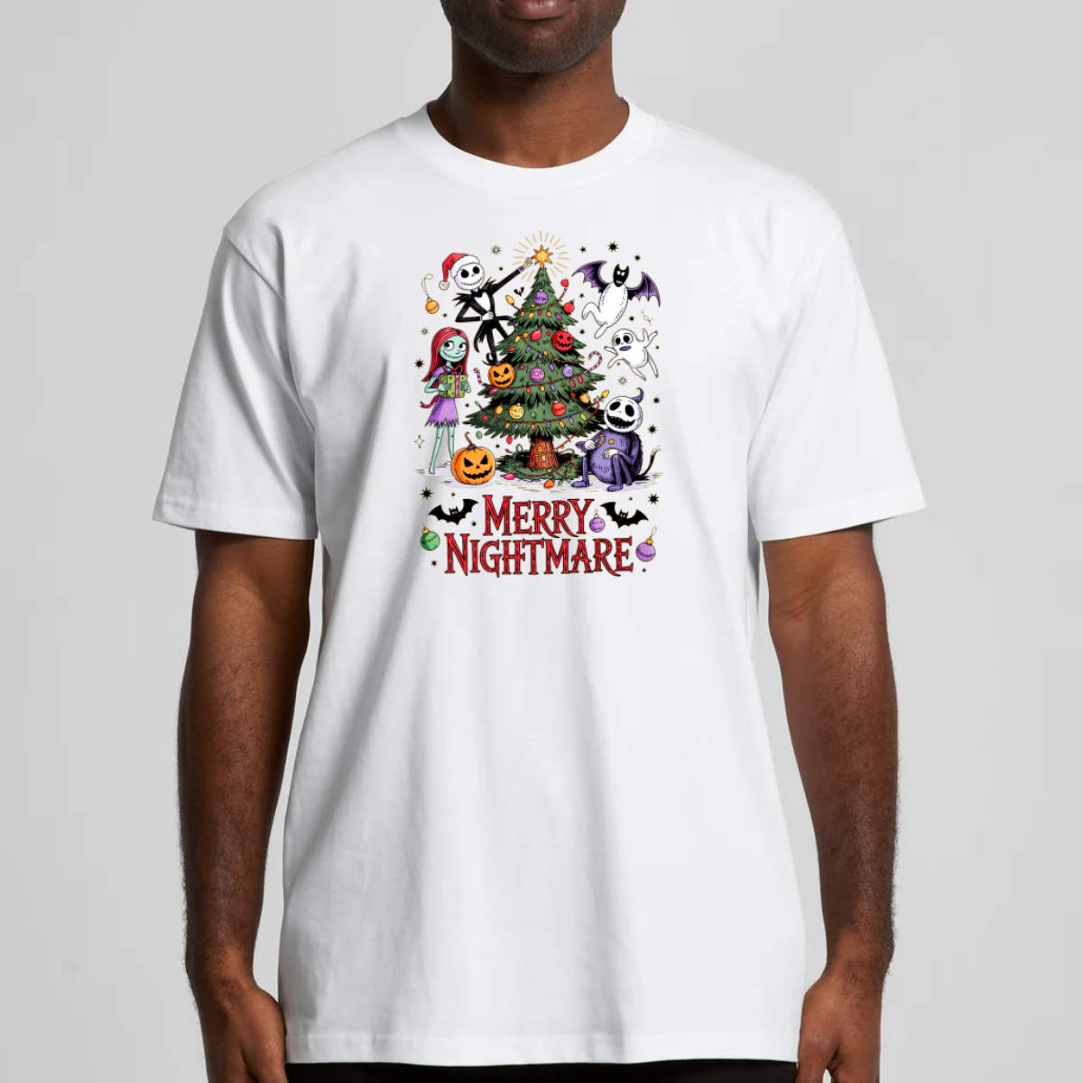 The Nightmare Before Christmas V9 T-Shirt Cartoon Tee