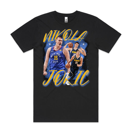Nikola Jokic V5 NBA T-Shirt Sport Athlete Family Tee