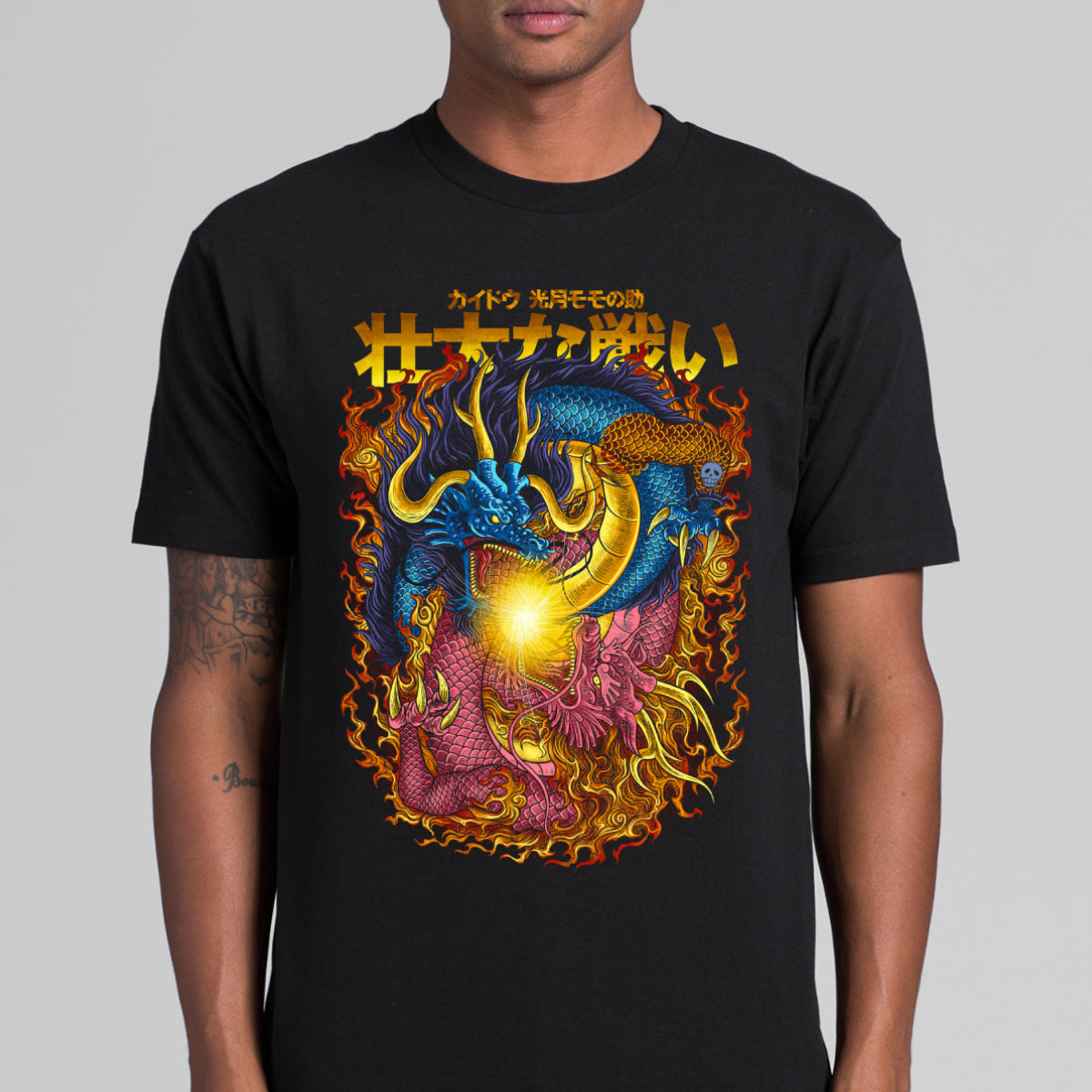 One Piece Kaido X Momonosukei T-shirt Japanese Anime