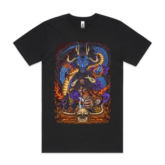 One Piece Kaido V4 T-Shirt Japanese Anime Block Tee