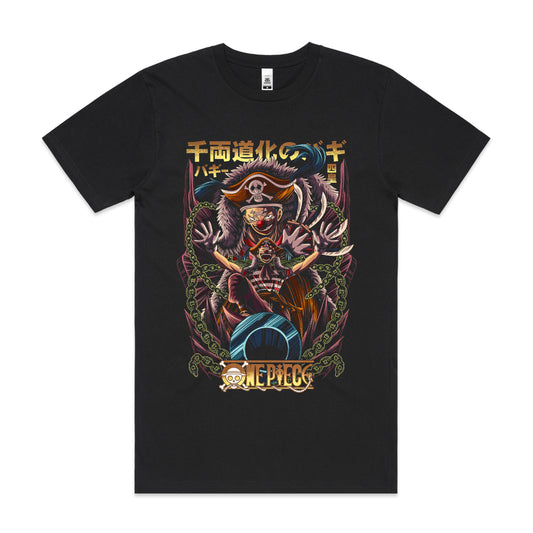 One Piece V19 Buggy T-Shirt Japanese Anime Tee