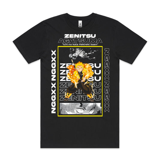 Demon Slayer Zenitsu Agatsuma V2 T-shirt Japanese Anime Tee