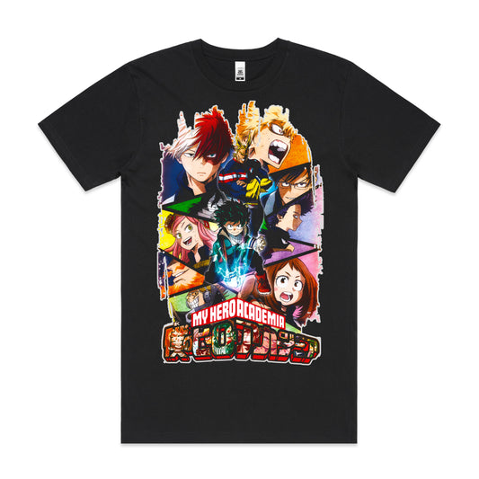 My Hero Academia V9 T-shirt Japanese anime Tee