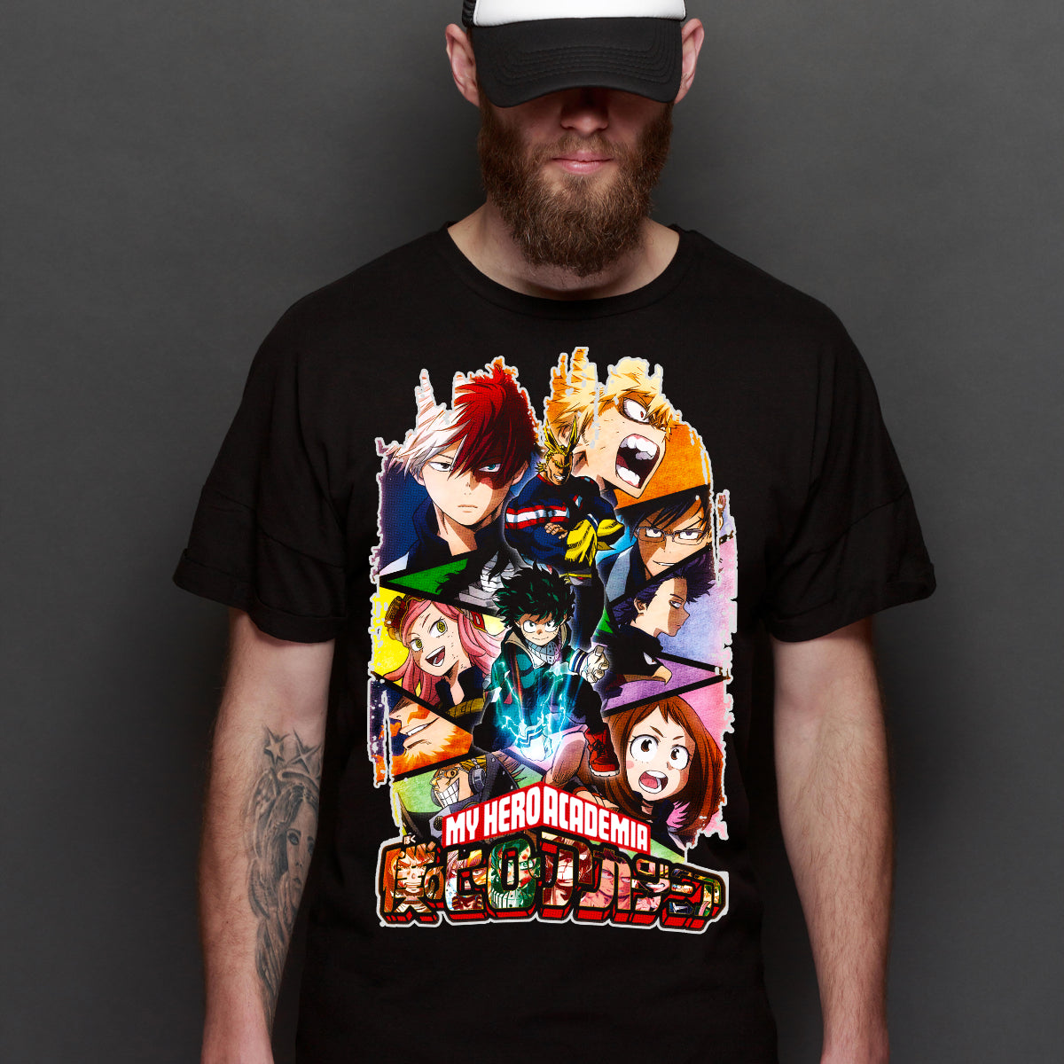 My Hero Academia V9 T-shirt Japanese anime Tee