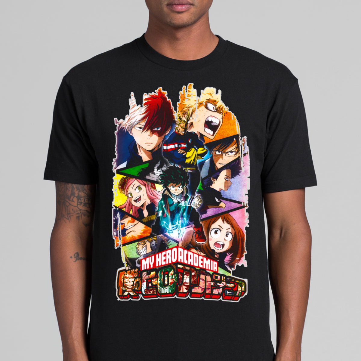 My Hero Academia V9 T-shirt Japanese anime Tee