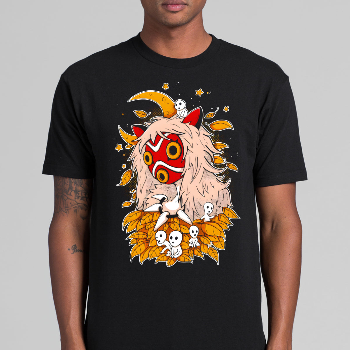Princess Mononoke T-Shirt Japanese Anime Tee