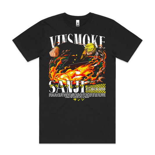 One Piece Vinsmoke Sanji V2 T-Shirt Japanese Anime Tee
