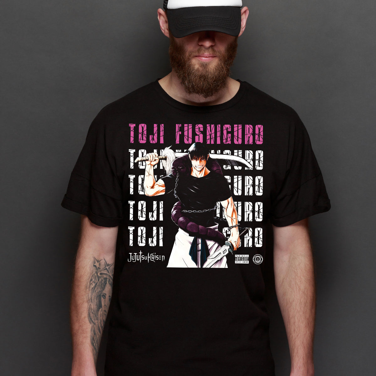 jujutsu kaisen V24 Toji T-Shirt Japanese Anime Tee