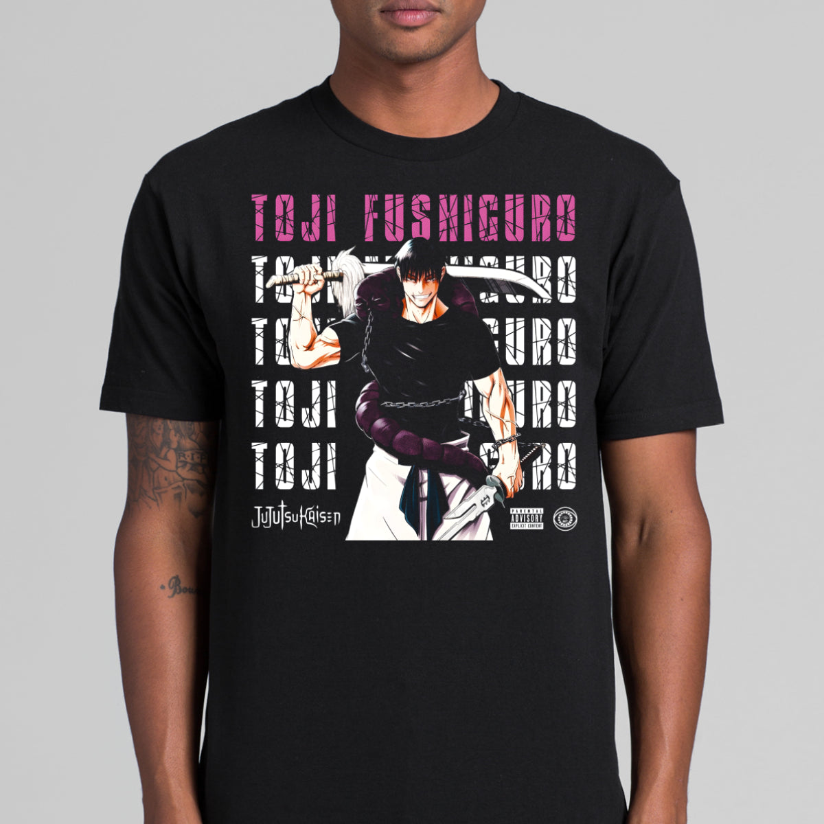 jujutsu kaisen V24 Toji T-Shirt Japanese Anime Tee