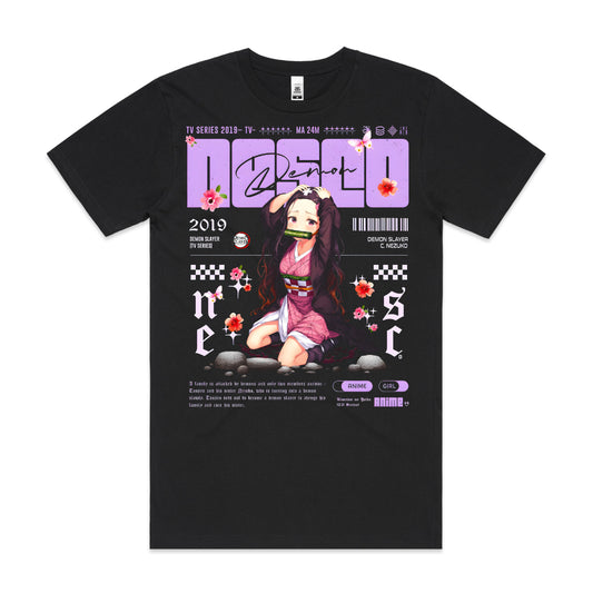 Demon Slayer Nezuko Kamado Ver8 T-shirt Japanese Anime Tee
