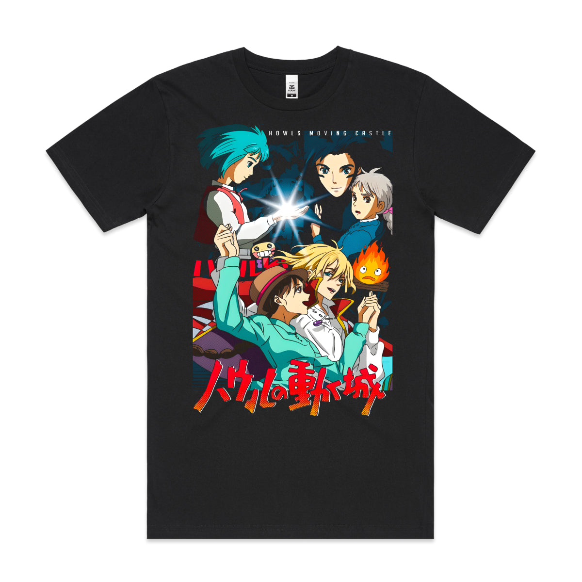 Howl's Moving Castle T-Shirt Japanese Anime Tee