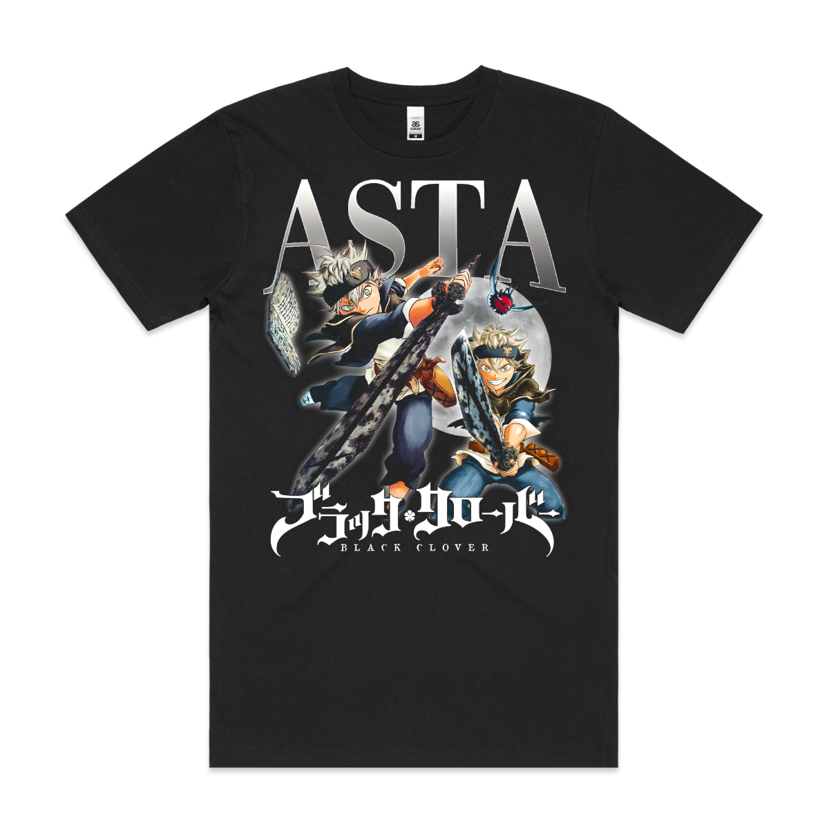 Black Clover Asta V3 T-Shirt Japanese Anime Tee