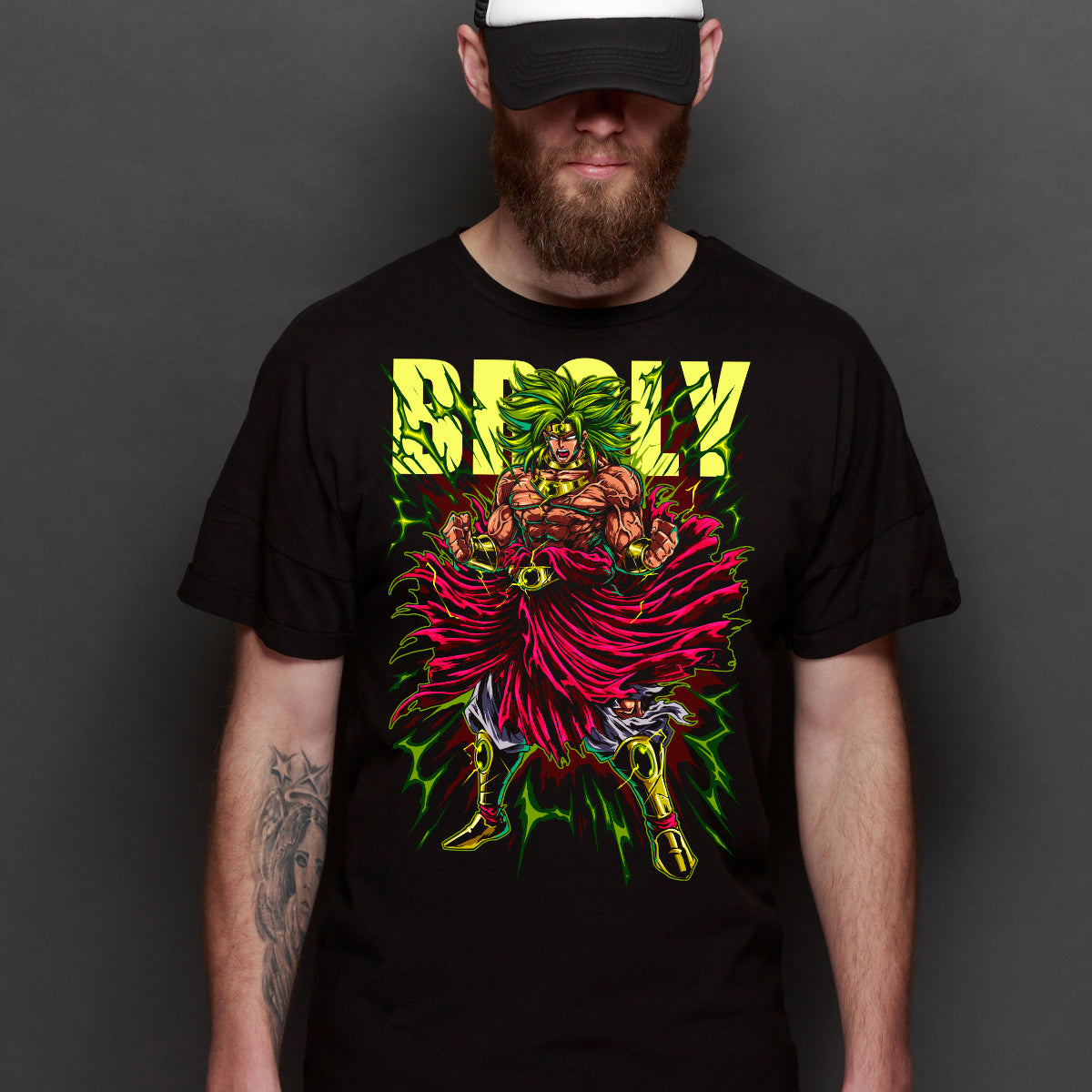 Dragon Ball Z Broly V2 T-Shirt Japanese Anime Tee