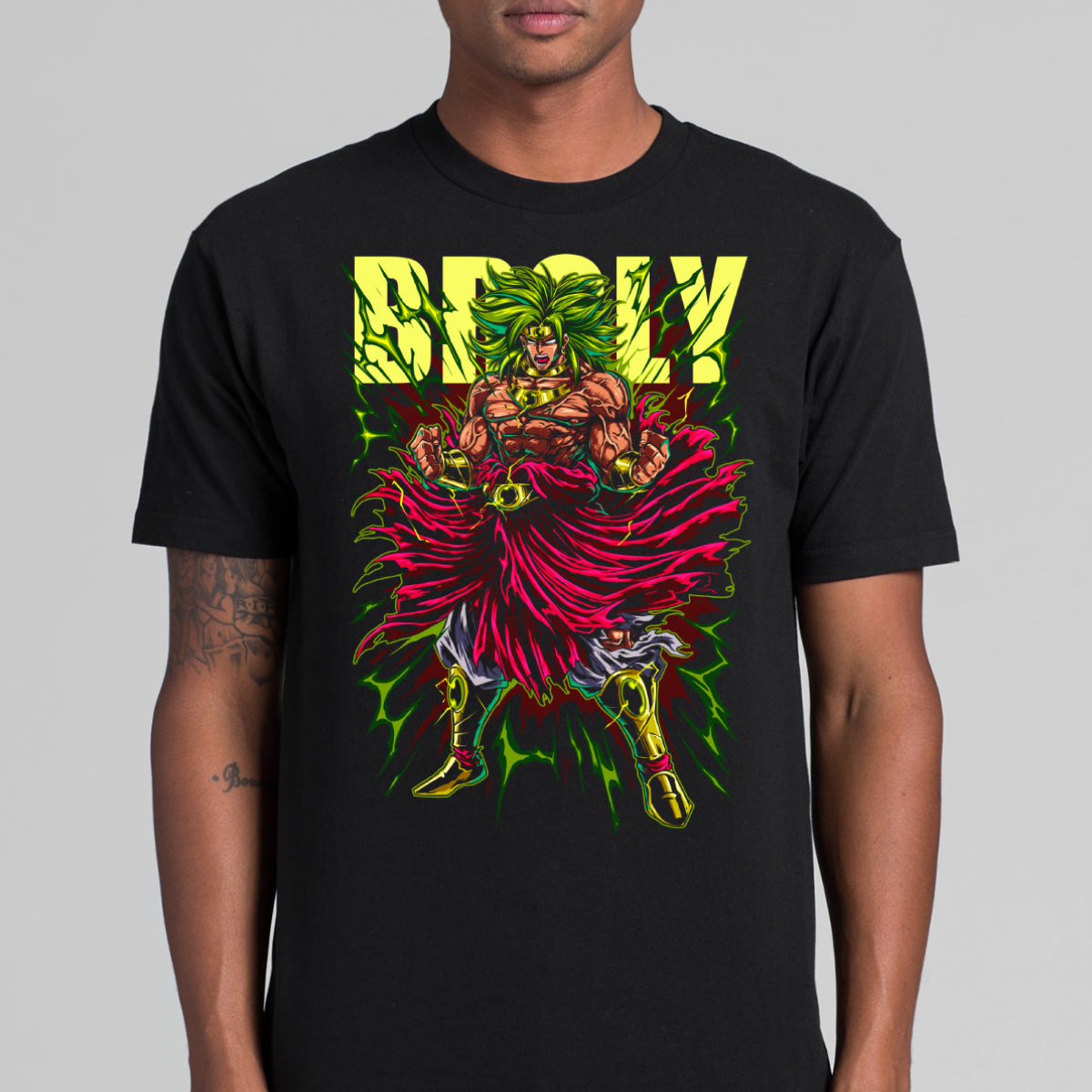 Dragon Ball Z Broly V2 T-Shirt Japanese Anime Tee