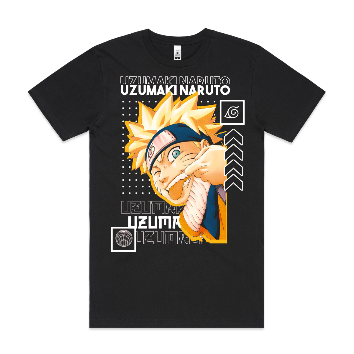 Naruto V19 T-shirt Japanese anime Tee