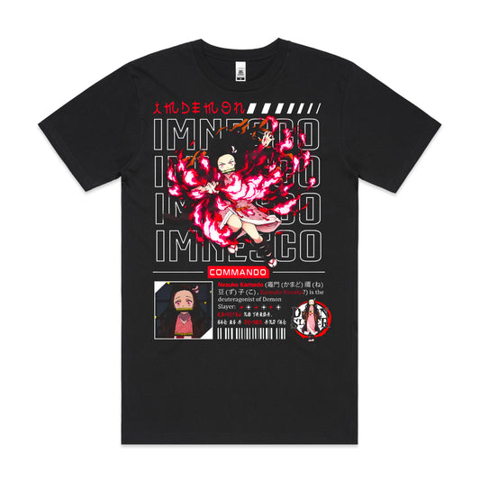 Demon Slayer Nezuko Kamado Ver9 T-shirt Japanese Anime Tee
