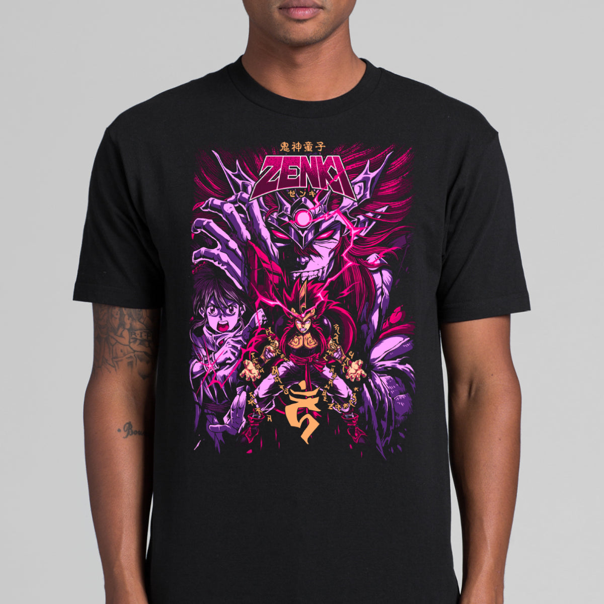 Zenki T-shirt Japanese Anime Tee