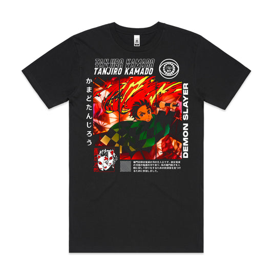Demon Slayer Kamado Tanjiro V7 T-Shirt Japanese Anime Tee