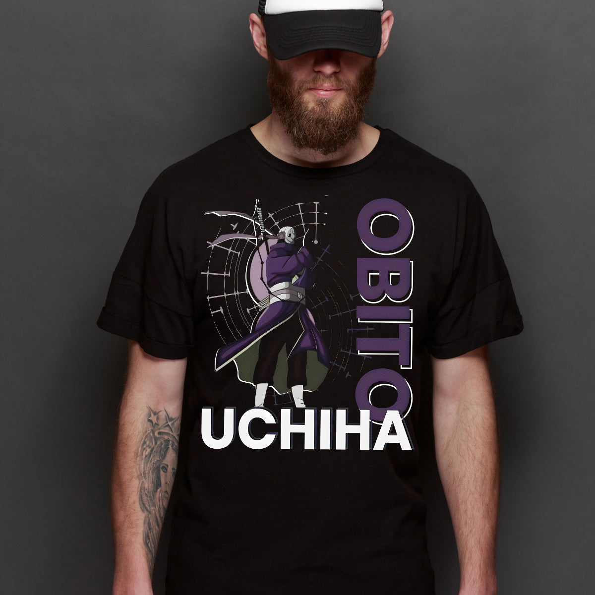 Naruto Obito Uchiha Ver7 T-Shirt Japanese Anime Tee