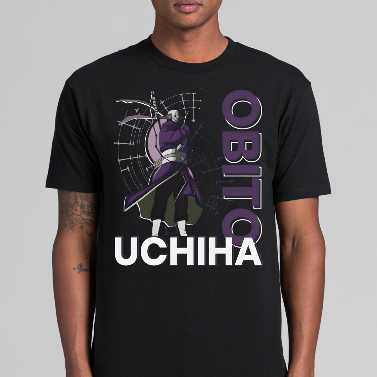 Naruto Obito Uchiha Ver7 T-Shirt Japanese Anime Tee