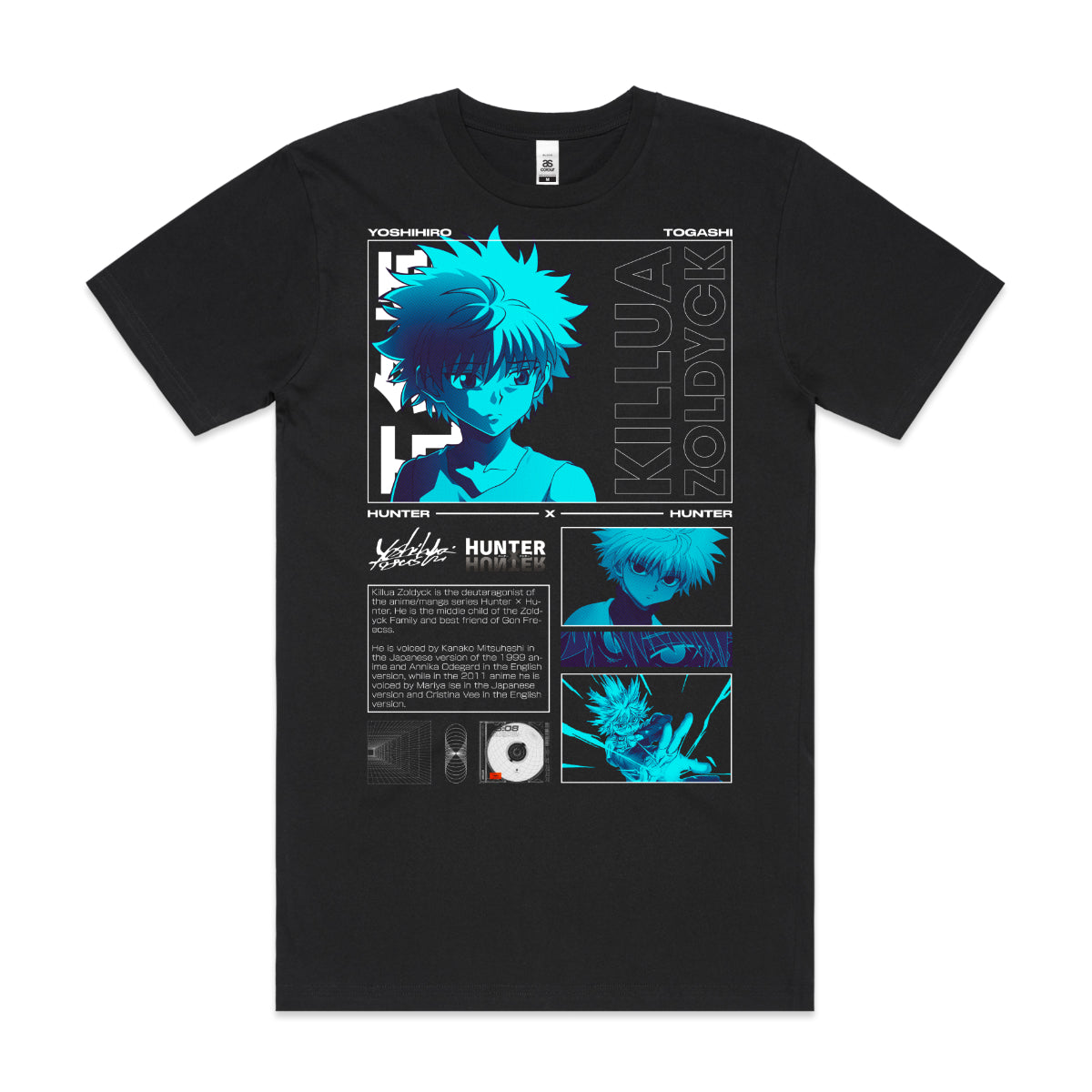 Hunter x Hunter Killua V3 T-shirt Japanese Anime Tee