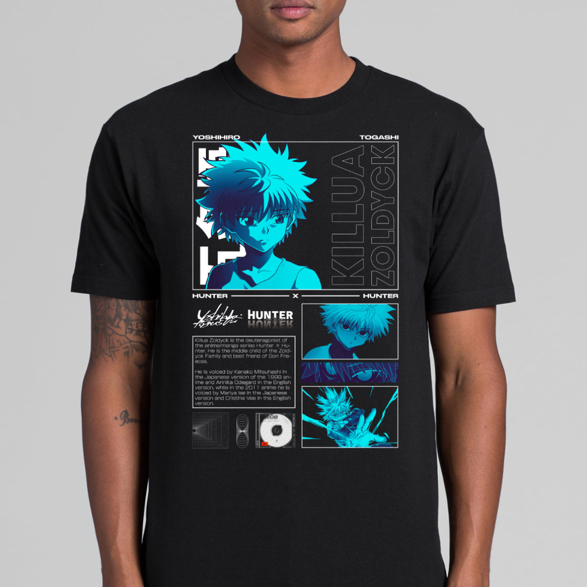 Hunter x Hunter Killua V3 T-shirt Japanese Anime Tee