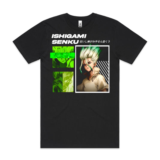 Dr. Stone Senku Ishigami T-shirt Japanese Anime Tee