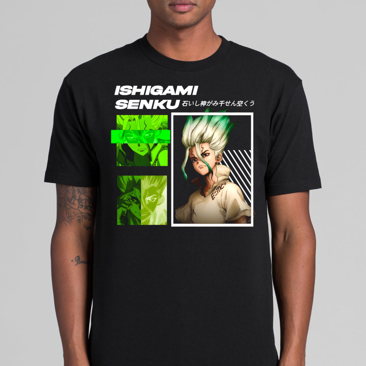 Dr. Stone Senku Ishigami T-shirt Japanese Anime Tee
