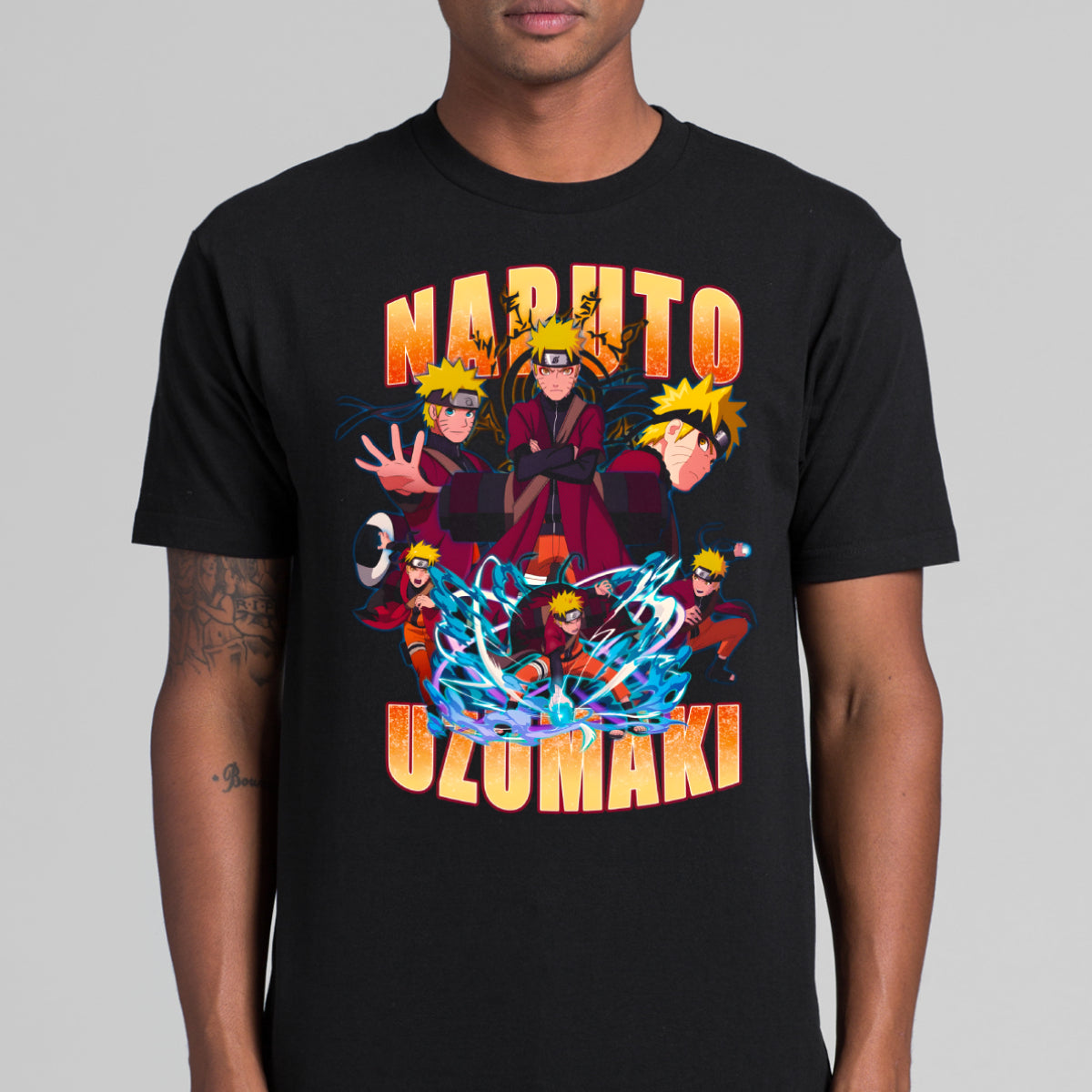 Naruto Uzumaki Naruto Ver6 T-Shirt Japanese Anime Tee