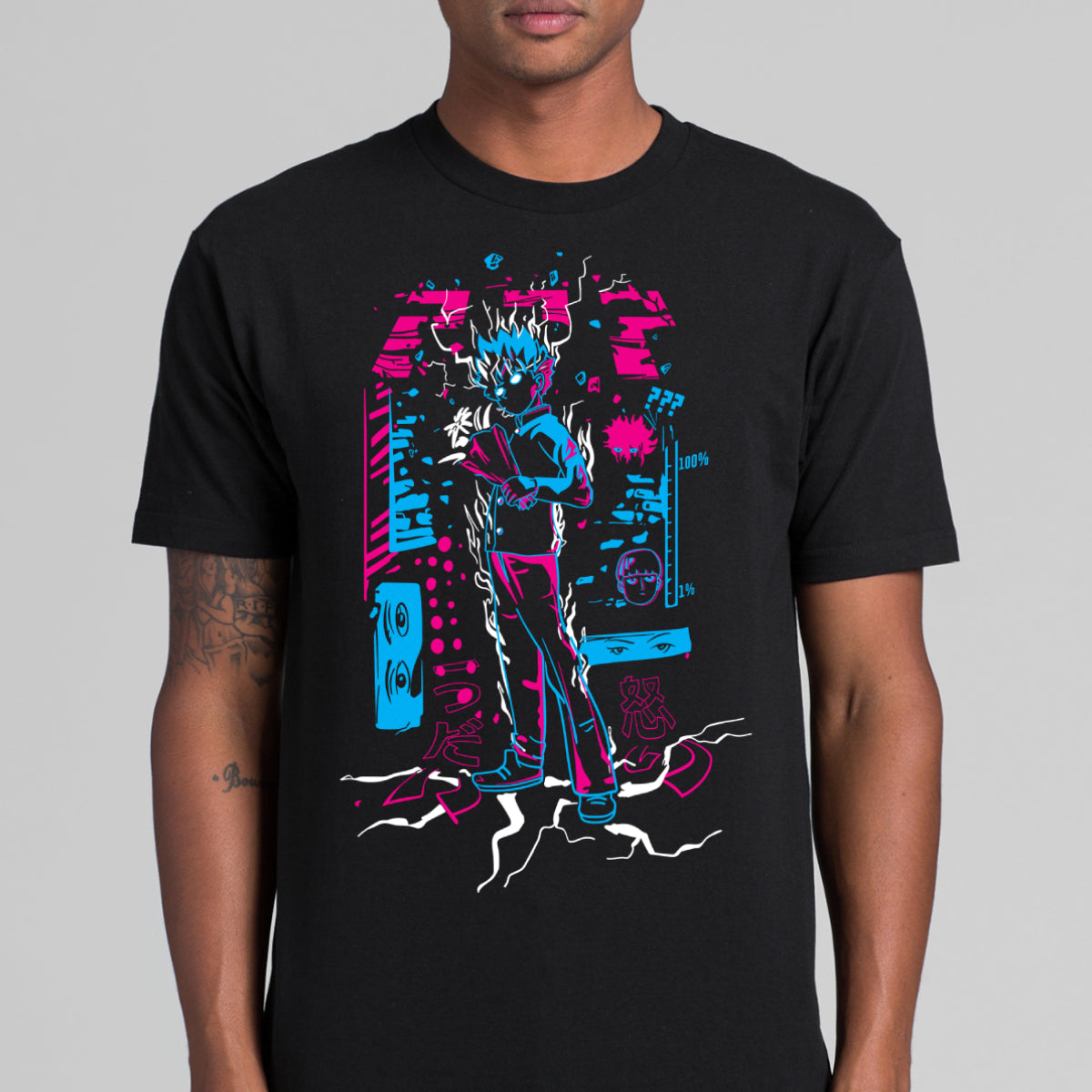 Mob Psycho 100 Shigeo Kageyama V3 T-Shirt Japanese Anime Tee