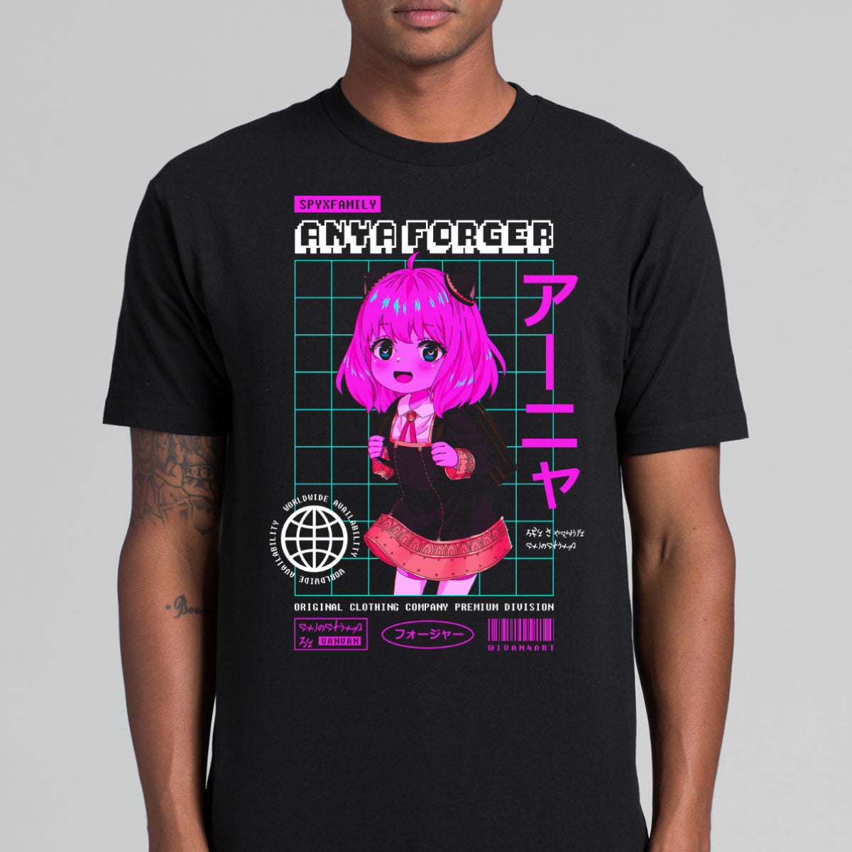 Spy X Family Anya Forger V2 T-shirt Japanese Anime Tee