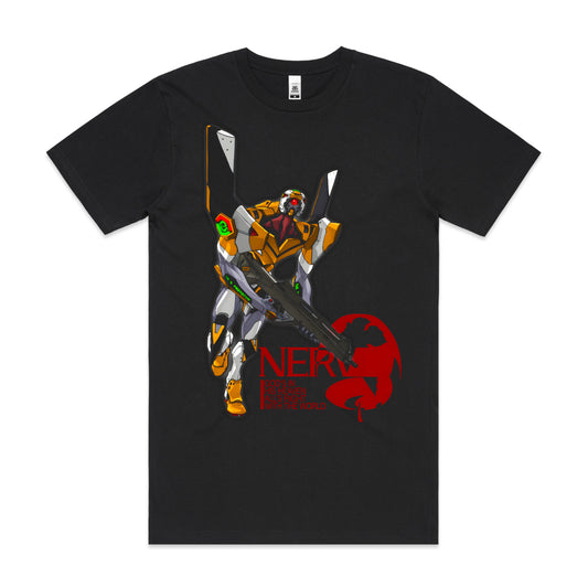 Neon Genesis Evangelion Unit-01 V5 T-Shirt Japanese Anime Tee