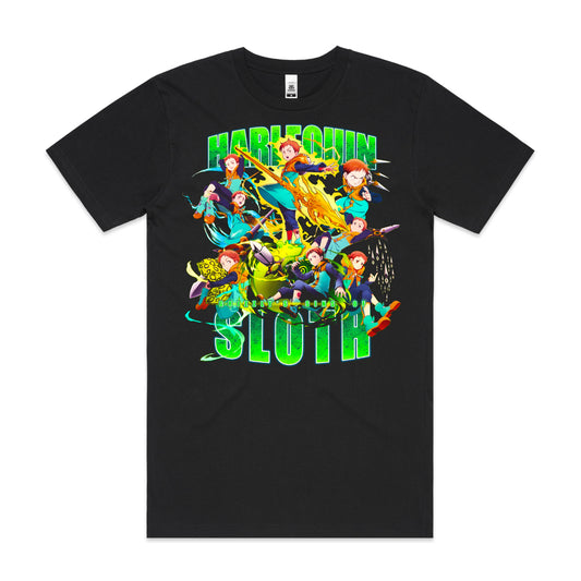 Seven Deadly Sins Harlequin Sloth T-shirt Japanese Anime Tee